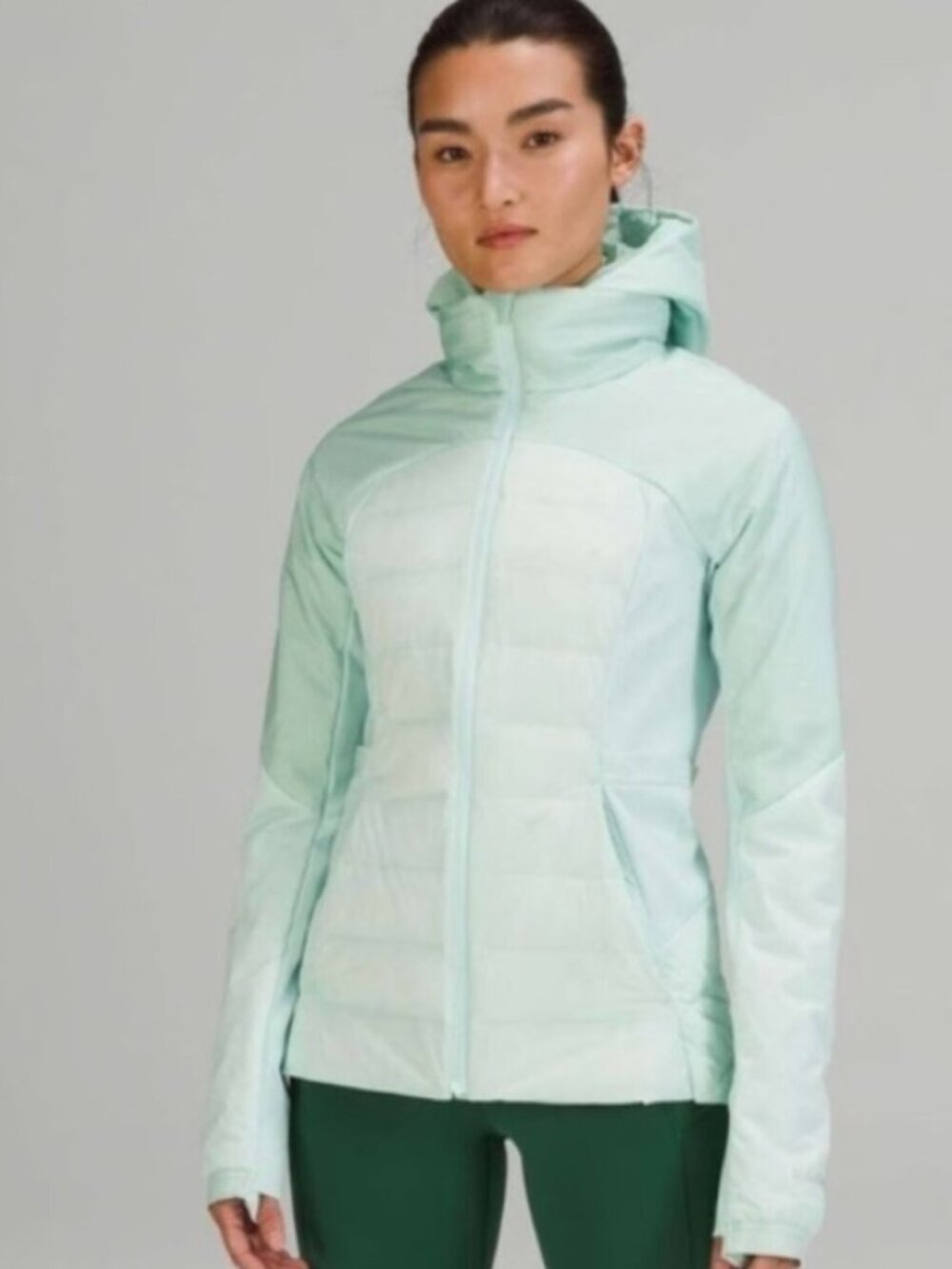 Lululemon Down For It All Jacket - Mint/Teal